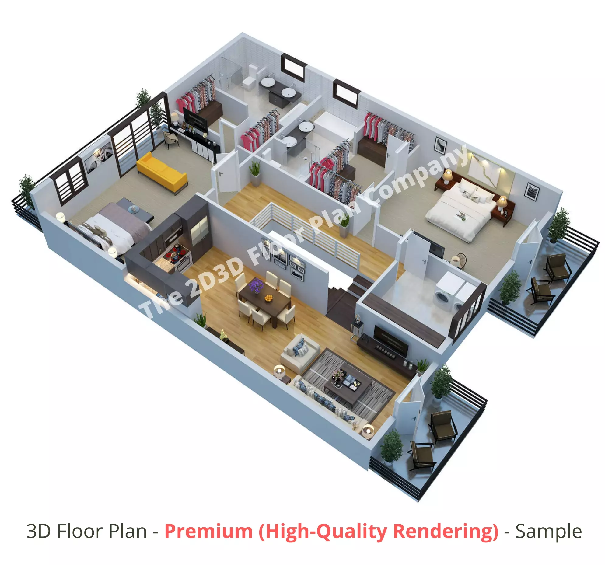 3D floor plans for senior living, 3D Floor Plans Senior Living, 3d