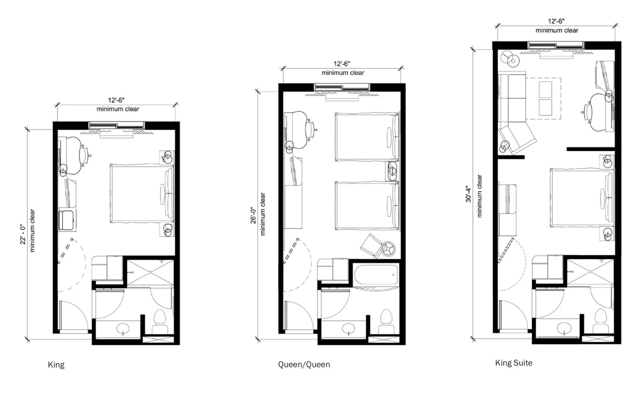 Hotel Room Floor Plan With Dimensions Home Alqu